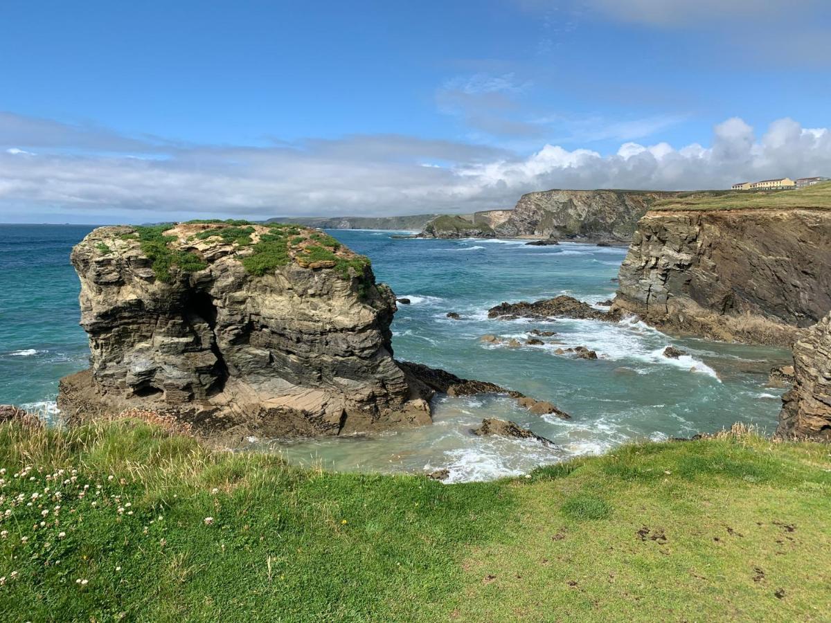 Mollys Retreat Pet Friendly Three Bed Caravan With Small Garden Newquay Bay Resort Quieter Area Of Park Kültér fotó